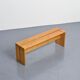 Banc en pin massif, Les Arcs, circa 1973
