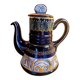 HB Quimper coffee pot with pearl decoration