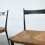 Set of six exceptional S11 dining chairs by Alfred Hendrickx