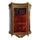 Louis XVI wall display cabinet, mahogany and bronze, France 20th century