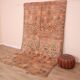 Peach Vintage Moroccan Rug 180 x 305 cm, Berber Wool Rug, Handmade Boho Rug