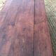 Antique farmhouse table in solid cherry wood with 4 drawers