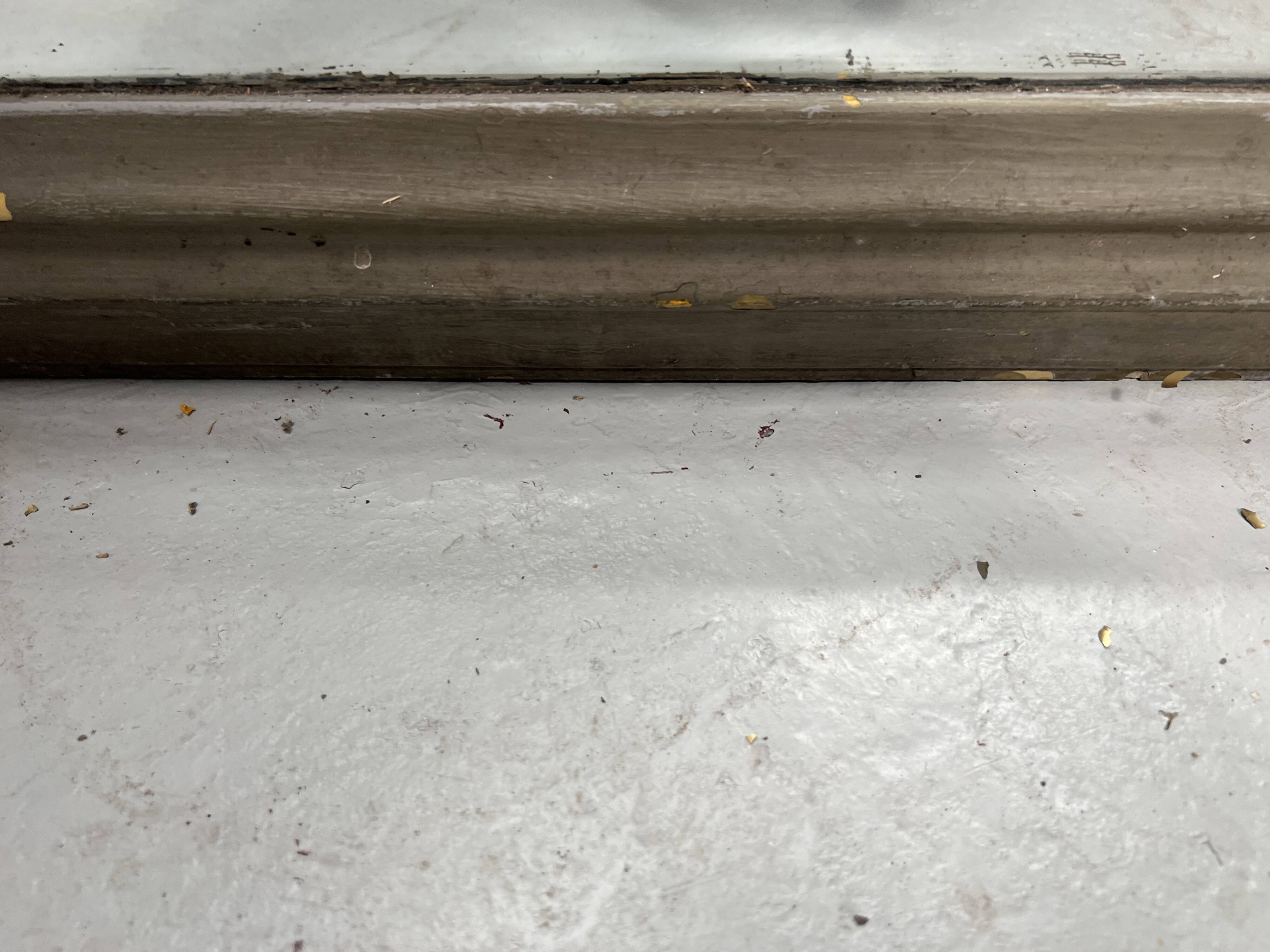 Louis XV style mirror in wood and patinated stucco, 20th century