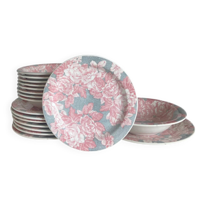 18 assiettes Quadrifoglio