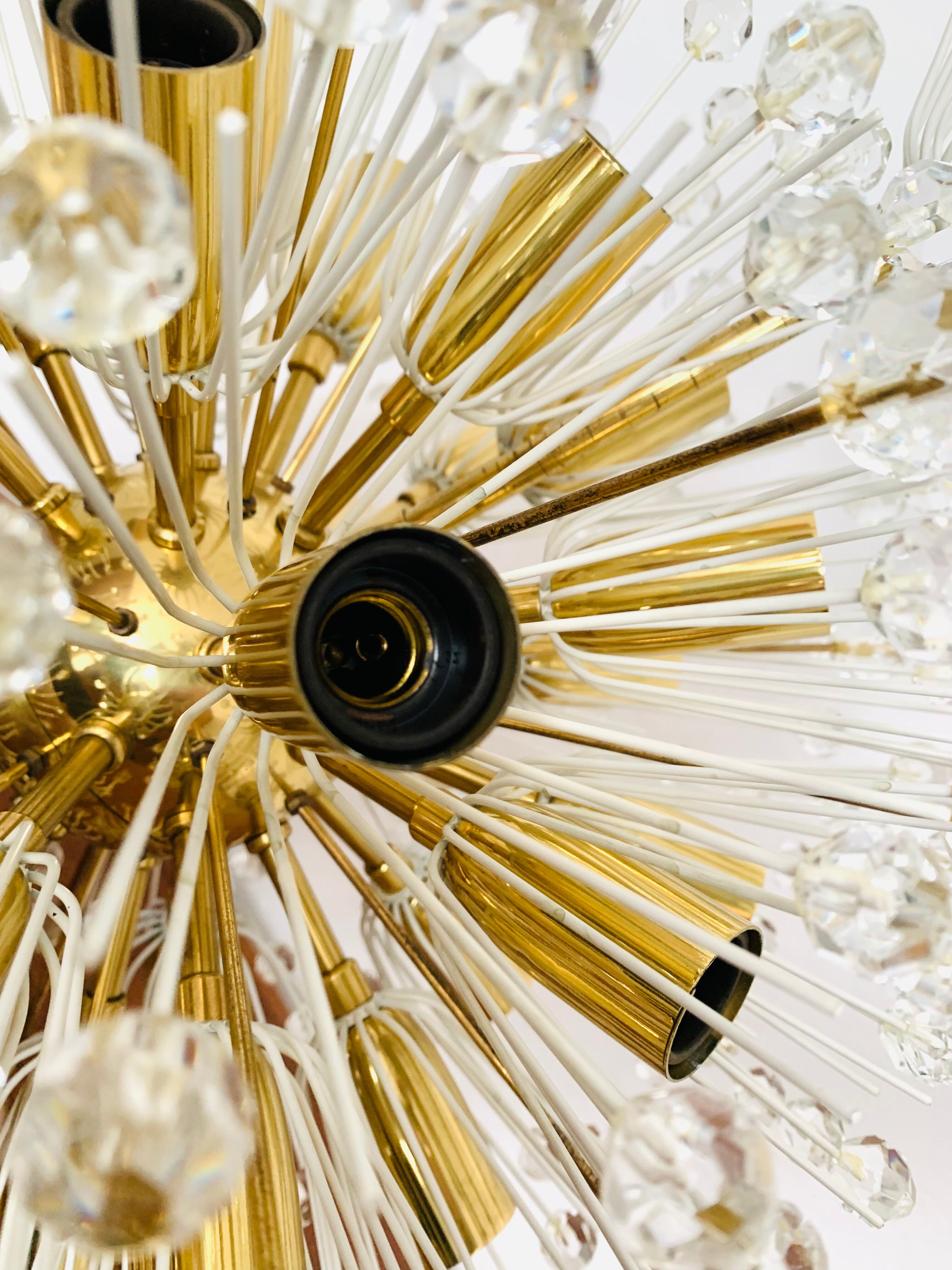 Dandelion Chandelier by Emil Stejnar for Rupert Nikoll