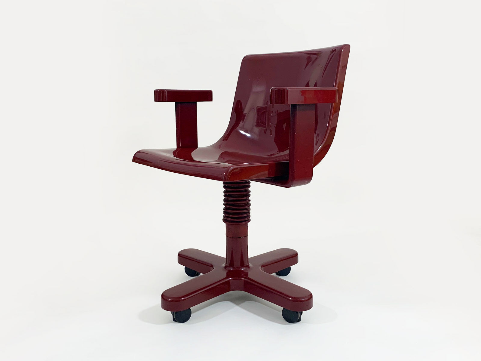 Ettore Sottsass Synthesis desk chair, Olivetti, Italy, 1973