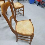 Set of 4 cherry chairs