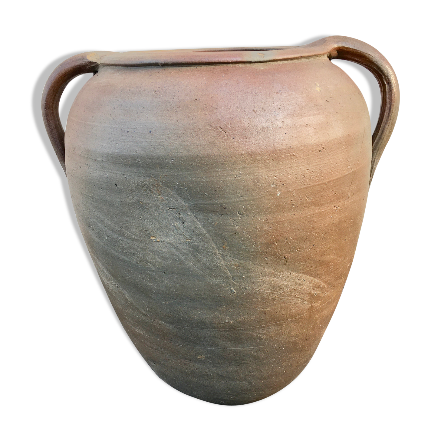 Old jug with two sandstone handles
