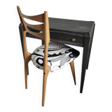 Desk with moldings, old patina