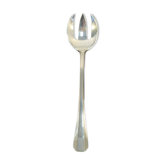 Art deco salad serving fork Christofle model Boreal by Luc Lanel