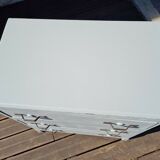 Art Deco chest of drawers restored with an aged effect