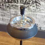 Vintage push-up ashtray on foot