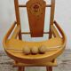 Transformable antique doll high chair