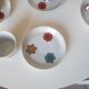 Set de 6 tasses et sous tasses porcelaine années 70