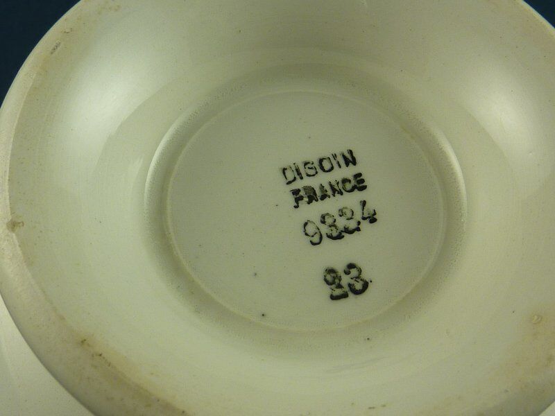 Bol en faïence de Digoin