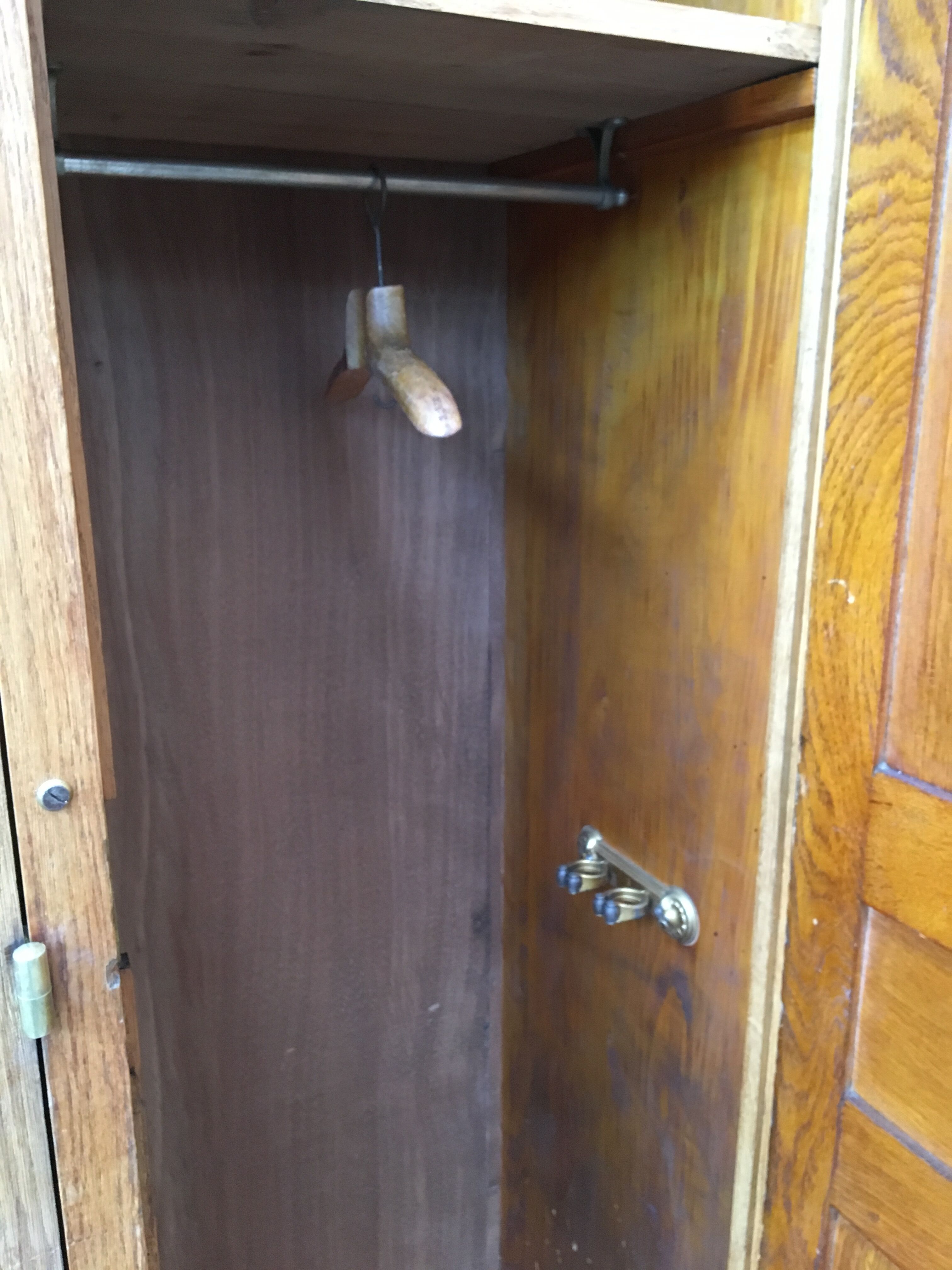 30s Oak cloakroom from the national bank in France