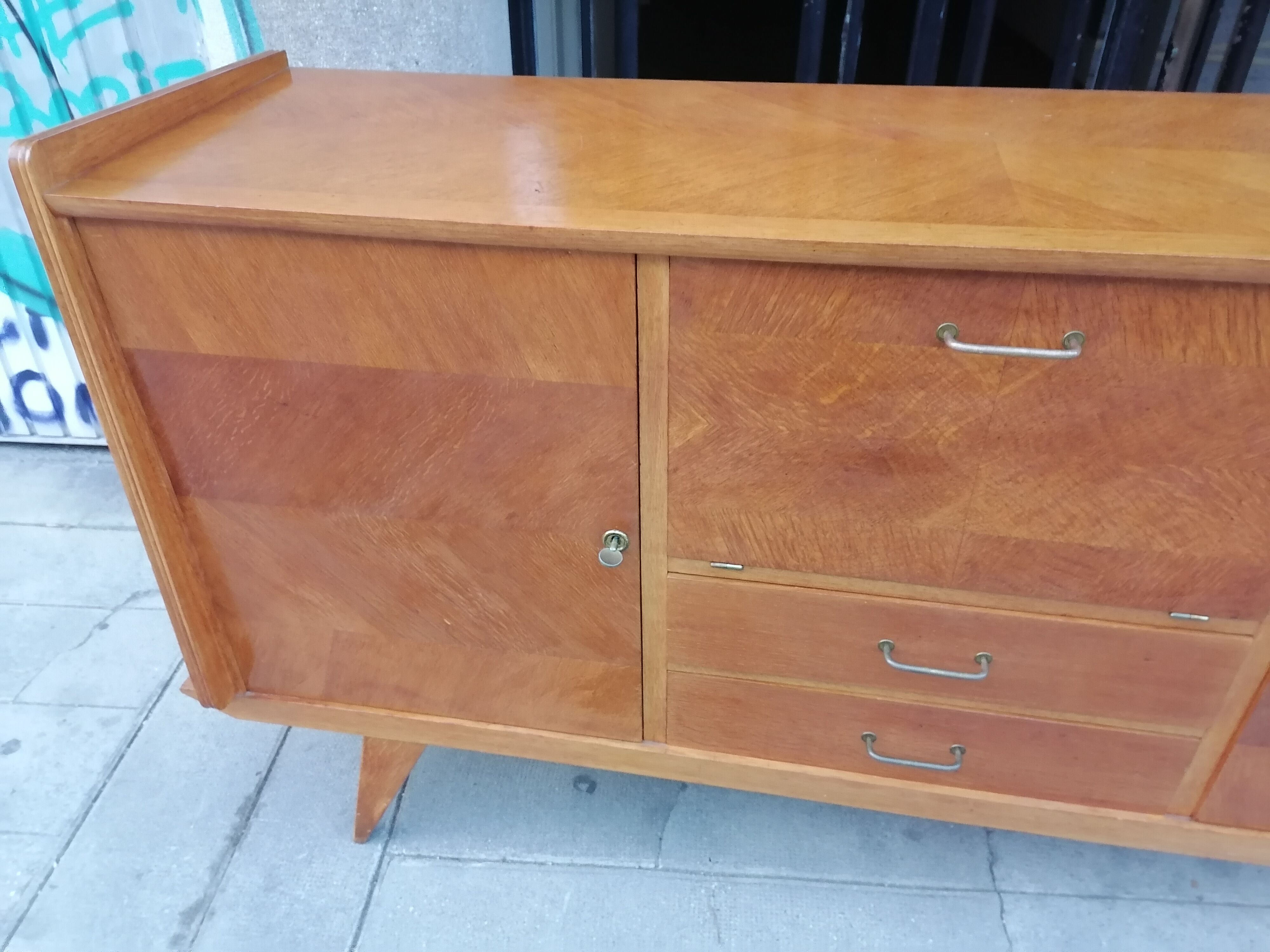 Old buffet foot compass. 1960