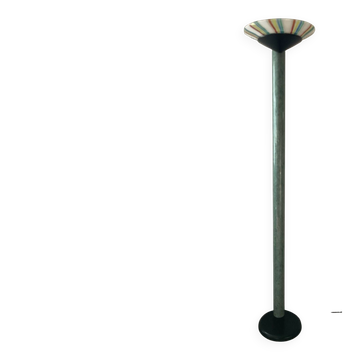 Italian floor lamp in Memphis style from the 70s-80s.