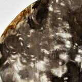 Dish in petrified wood