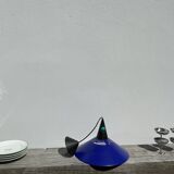 Postmodern blue metal pendant light Glossy