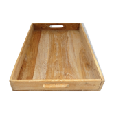 Plateau de boulangerie en bois massif