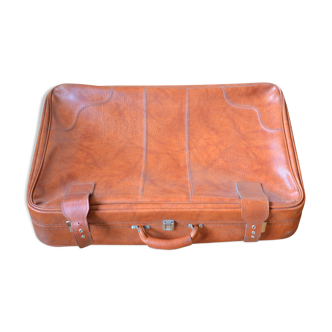 Valise en skaï