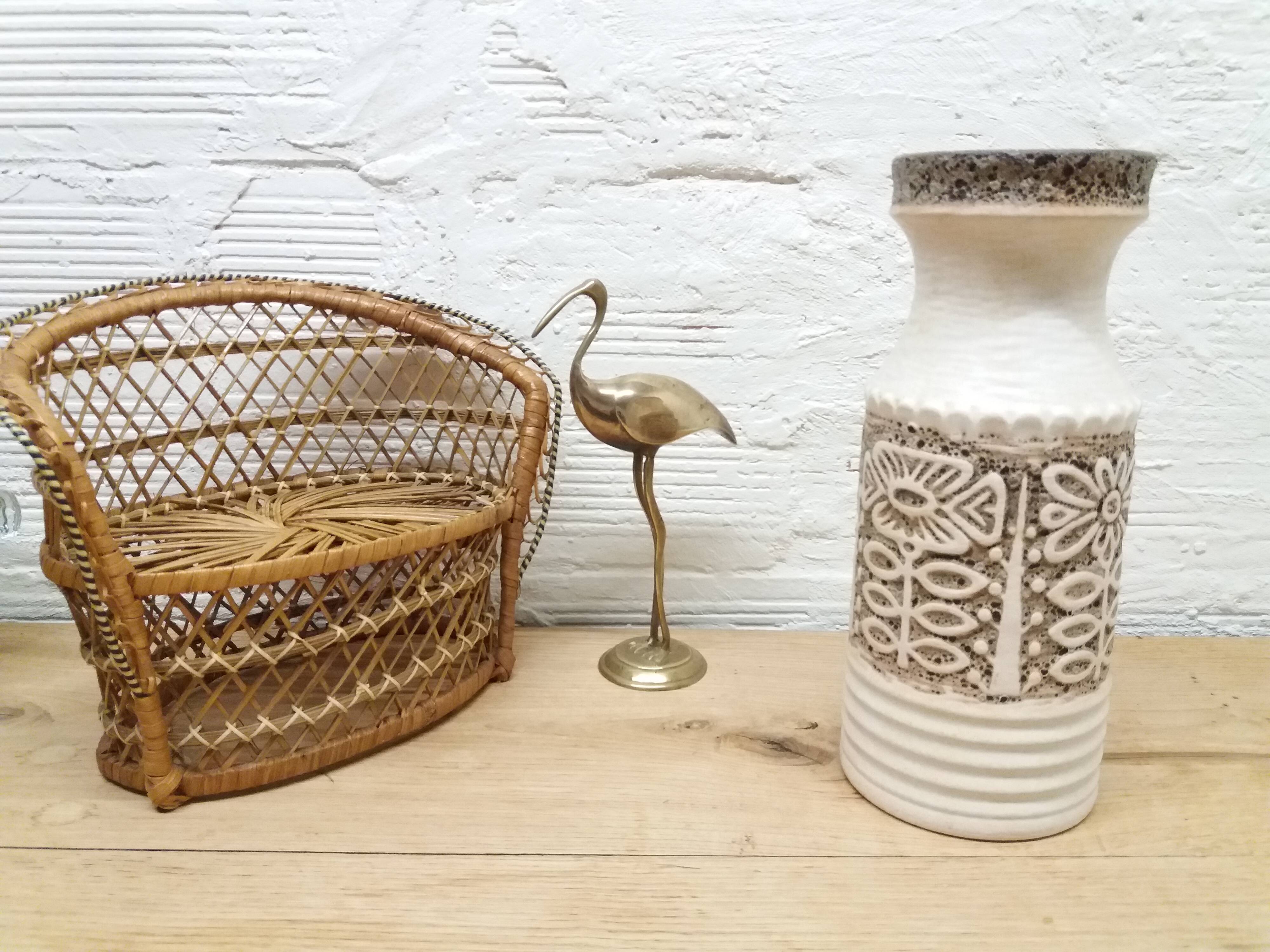 Vase flowers West Germany