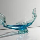 Murano Glass Ash Tray in Gondola Shape -1980s