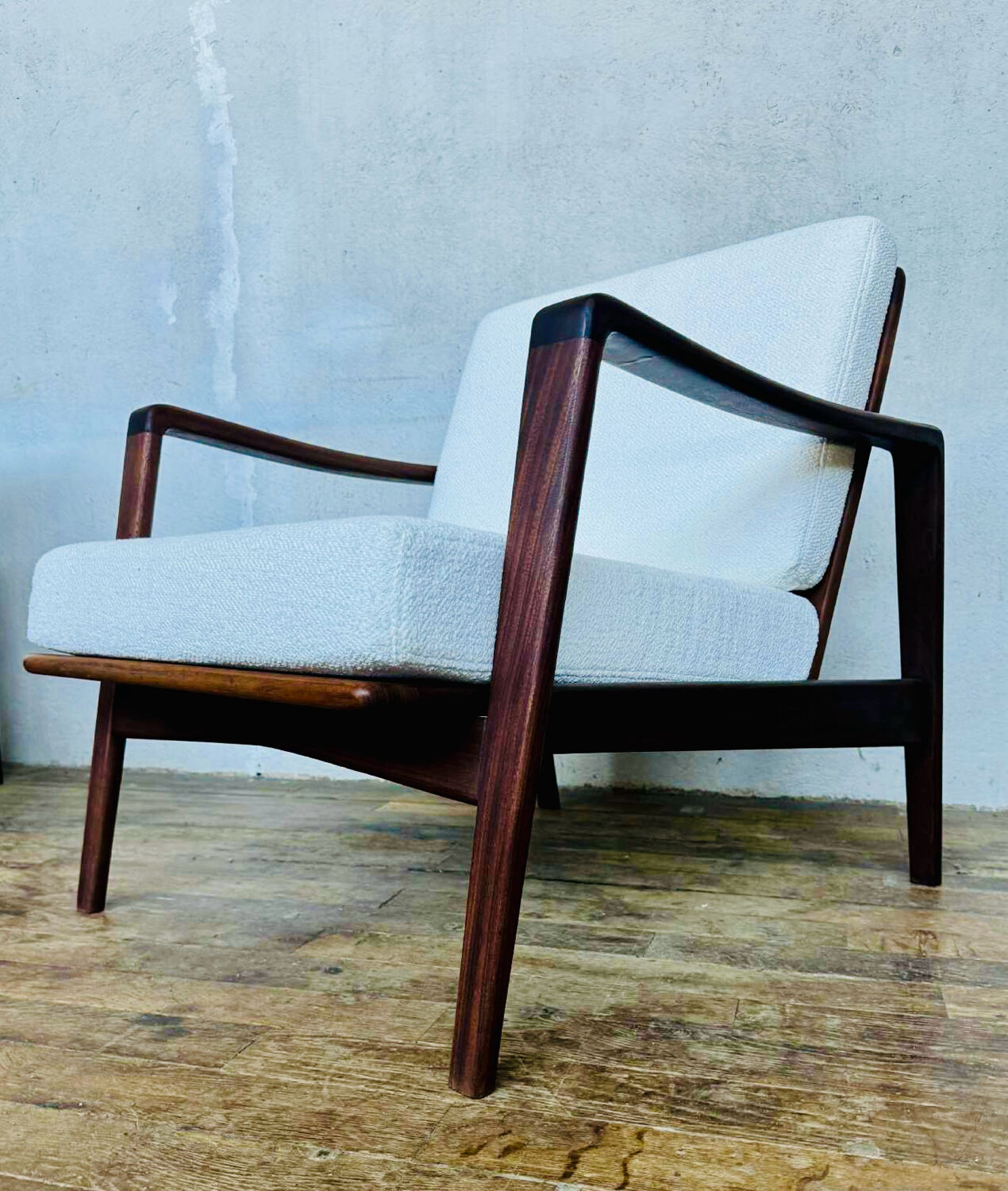 Pair of Arne Wahl Iversen armchairs, 1960s