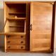 Gemini secretary wardrobe by Guillerme and Chambron, France 60s