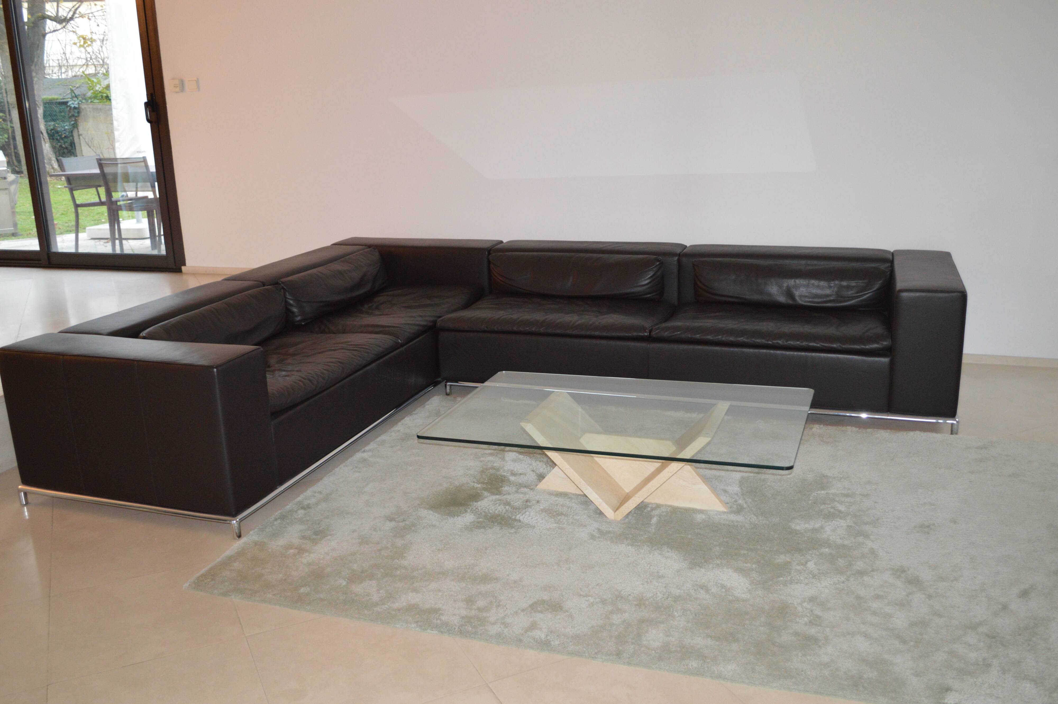 Rectangular coffee table Roche Bobois