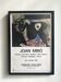 Original poster of the Miró Foundation Barcelona, Spain 1982