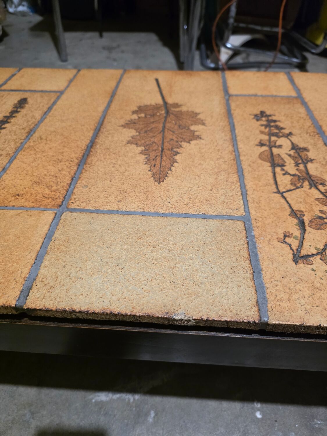 Ceramic wood coffee table CAPRON