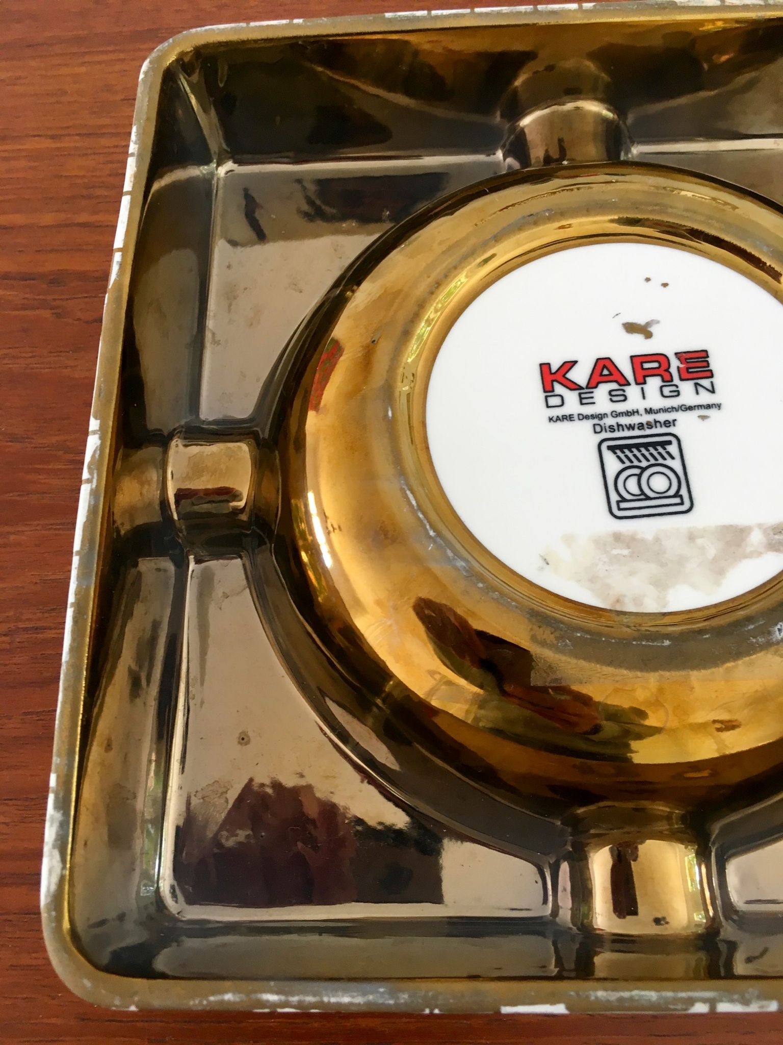 Empty pocket by Kare design in vintage ceramic from the 1990s