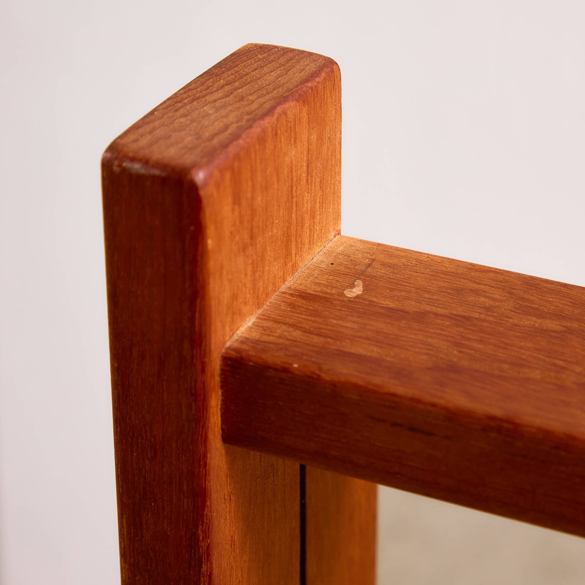 Teak framed mirror by Aksel Kjersgaard