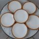 Lot de 6 assiettes à dessert Salins modèle "Tolosa" années 50-60
