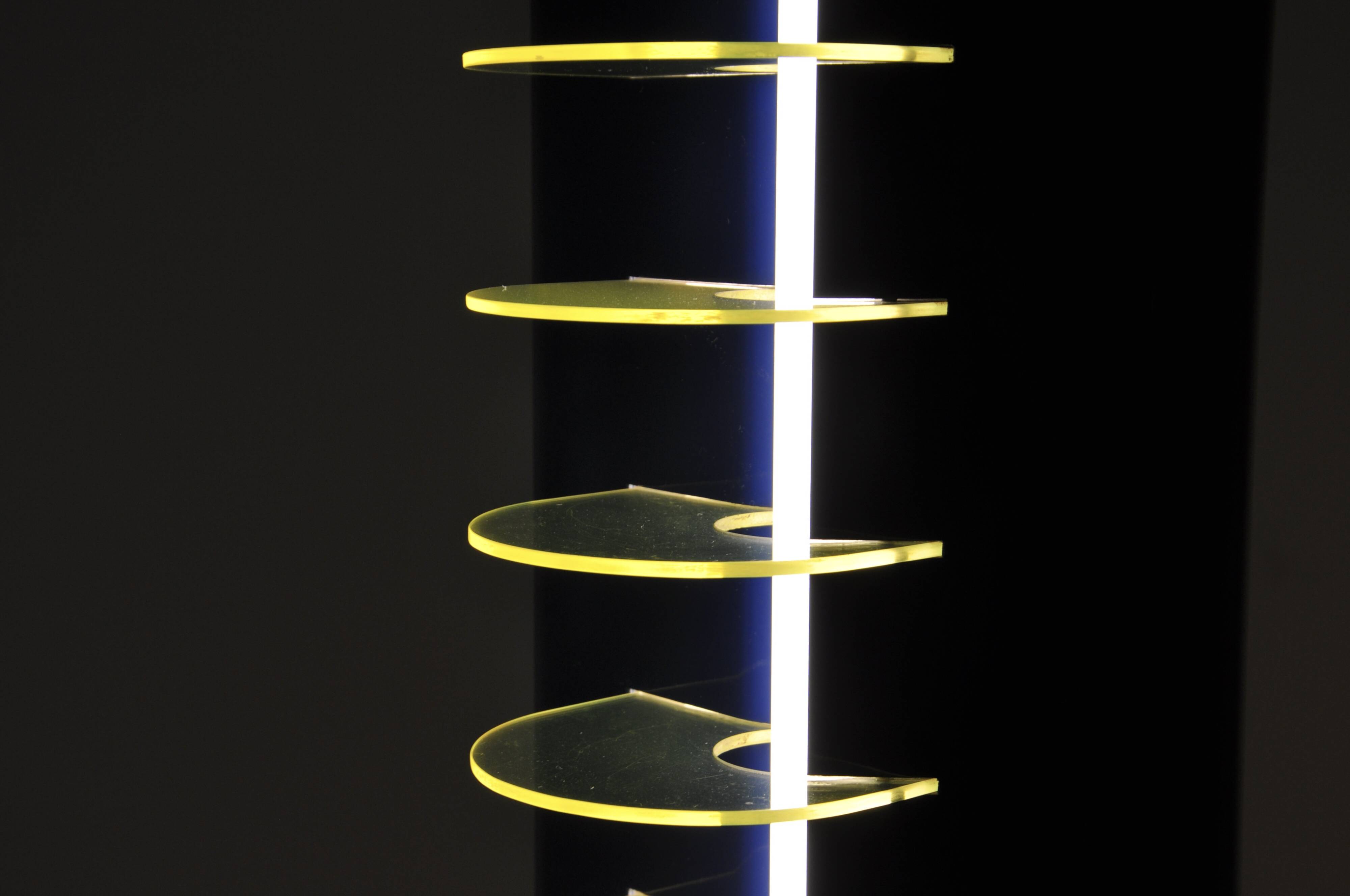 "Amalassunta" floor lamp by Vittorio Gregotti for Bilumen, 1960s