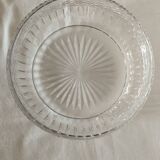 Round crystal bowl from Saint-Louis