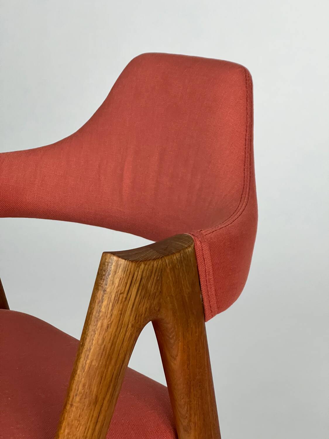 Set of two Vintage Danish Teak Compass chairs by Kai Kristiansen