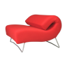 Red sofa chair by Pascal Mourgue "Lover" Ligne Roset