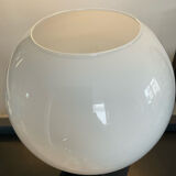 Vintage lamp in opaline and ceramic years 70-80