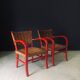 Mediterranean Armchairs, France, 1950s, Set of 2