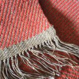 Hemp and wool woven carpet 146x61 cm
