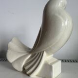 Céramique colombe art déco signée Jacques Adnet, 1930