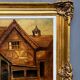 J. Verulpens « L’Auberge ». Peinture grand format.