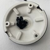 Old industrial blue grey enamelled suspension