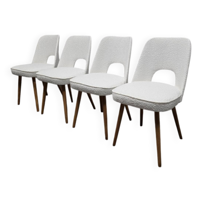 Chaises de salle à manger d'Oswald Haerdtl pour Ton