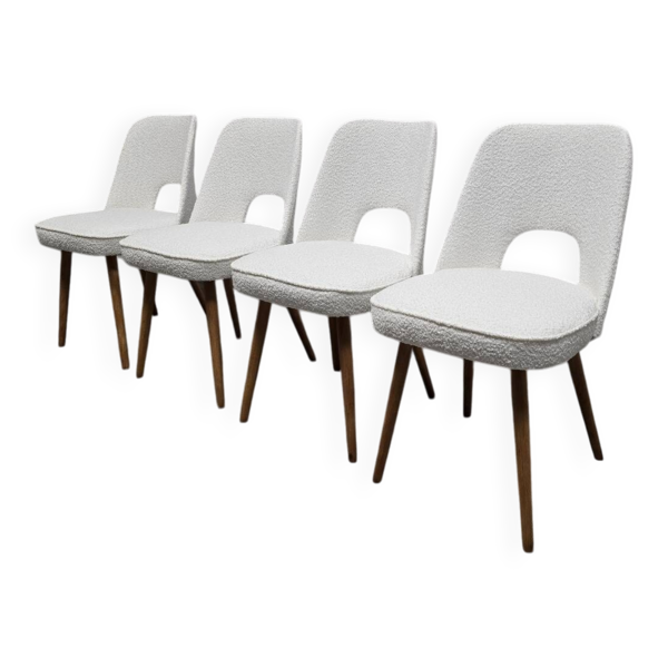 Chaises de salle à manger d'Oswald Haerdtl pour Ton
