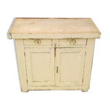 Parisian log furniture vintage kitchen