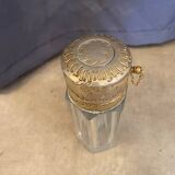 Old piston vaporizer crystal perfume atomizer baccarat late nineteenth century